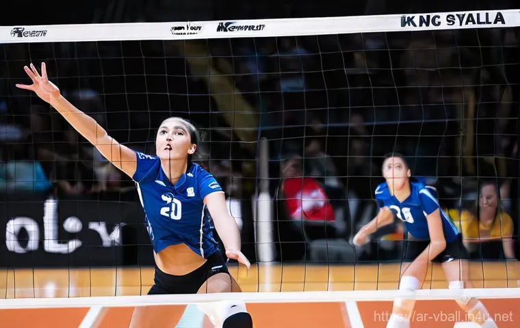 배구 경기 예매 방법 - **Prompt 1: Economic/Mid-range Fan Experience**
    "A vibrant and energetic scene inside a modern i...