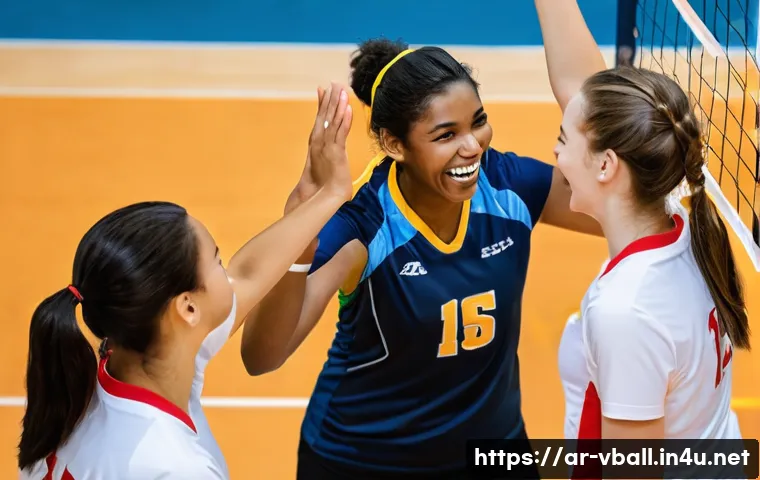 배구 경기에서의 의사소통 관련 이미지 2